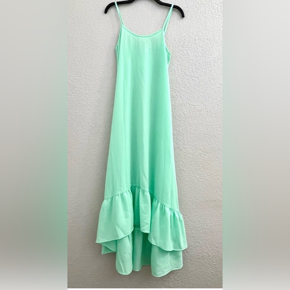LOVE ADY high low ruffled hem dress NWT size S